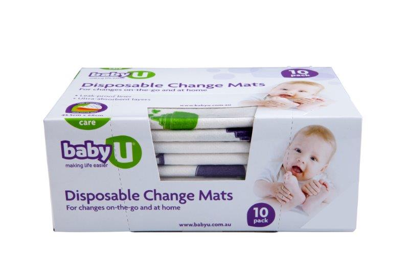 Baby U Disposable Change  Mats 